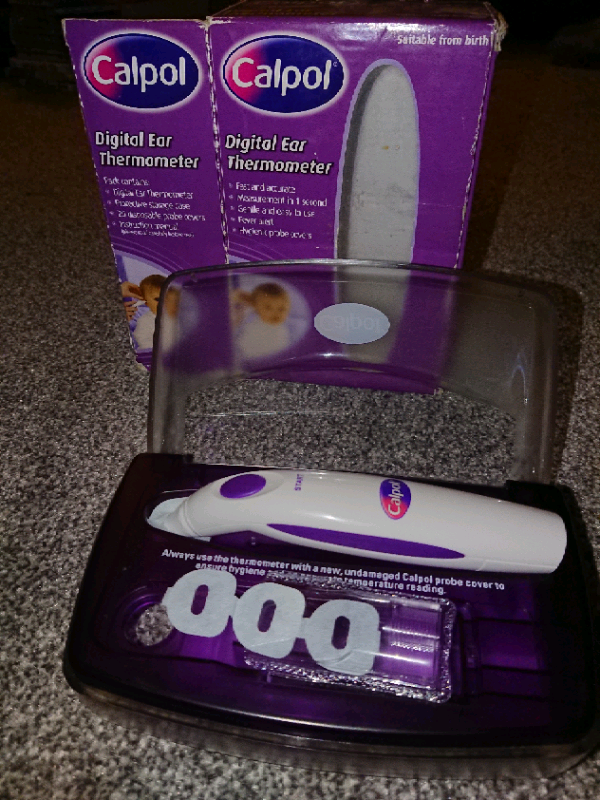 calpol digital ear thermometer